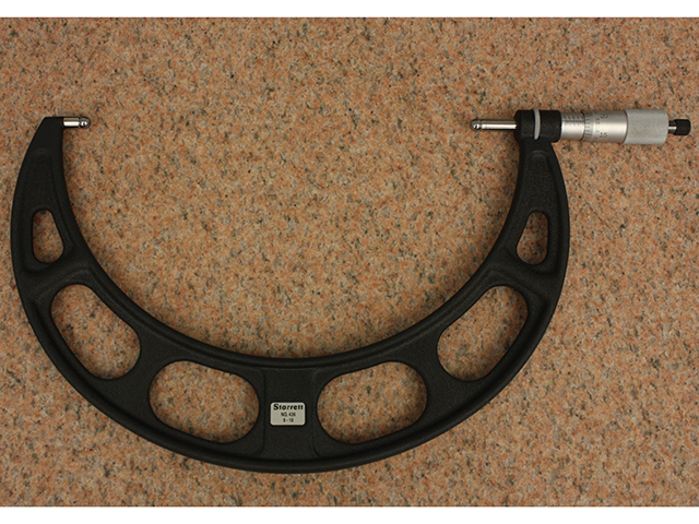 Ball micrometer for large gear